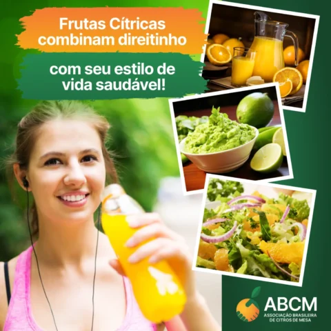 Frutas cítricas e um estilo de vida saudável: uma combinação perfeita!