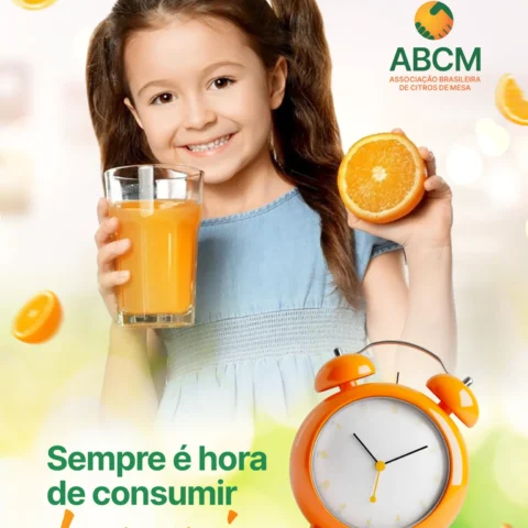 Sempre é hora de Consumir Laranja