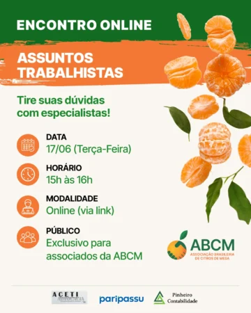 A ABCM convida você para um encontro online