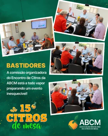 comissão organizadora do Encontro de Citros da ABCM