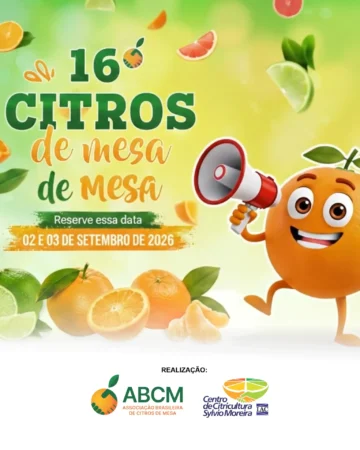 A 16ª edição do Citros de Mesa já tem data marcada! 