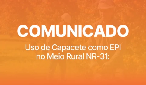 Comunicado: Uso de Capacete como EPI no Meio Rural NR-31