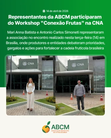 Workshop “Conexão Frutas” na CNA!