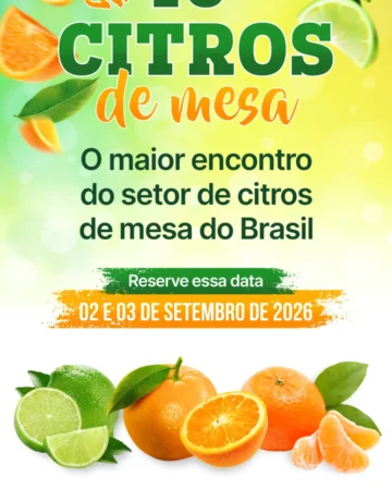A 16ª edição do Citros de Mesa já tem data marcada!