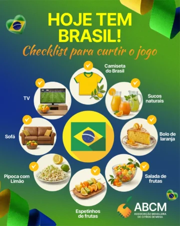 Hoje tem Brasil!