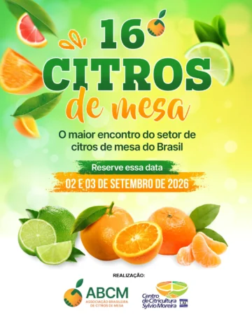  16ª edição do Citros de Mesa já tem data marcada! 